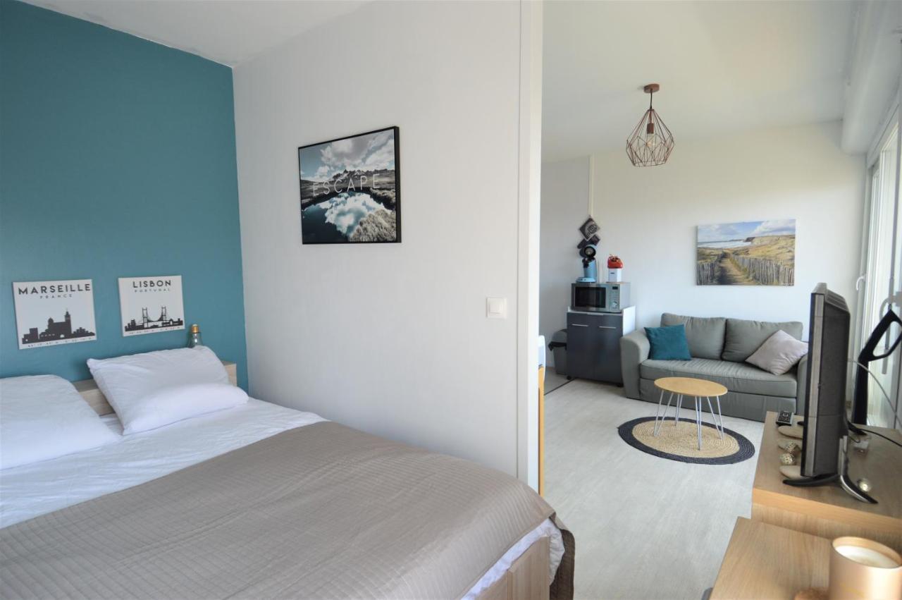 Apartamento Studio Avec Chambre - Balcon Et A 20M De La Mer Courseulles-sur-Mer Exterior foto